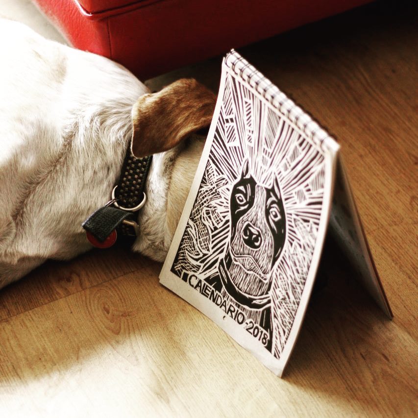 Calendario Lunaria Ilustrada 2018